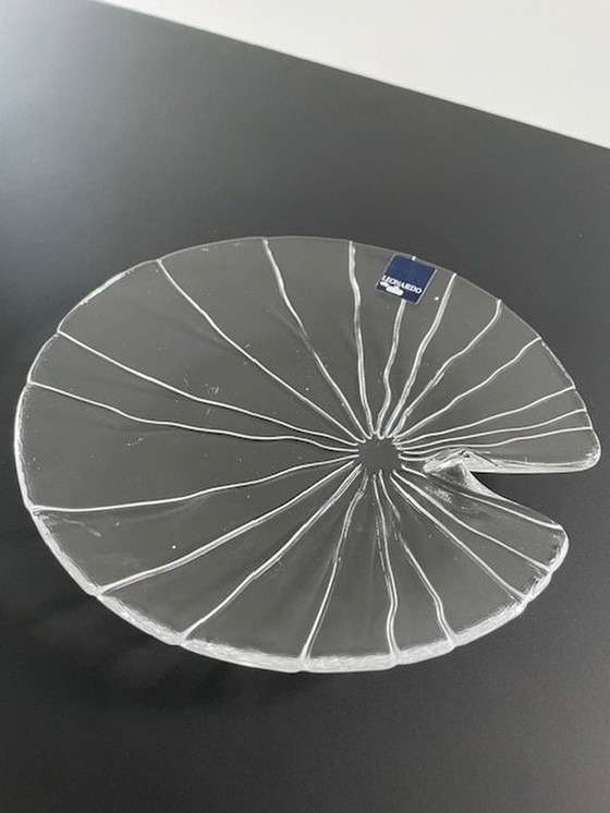 Image 1 of Leonardo Glass Serving Bowl In Leaf Shape