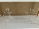 2x Porte-CD vintage en plexiglas