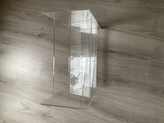 Image 1 of 2x Vintage cd rack made of plexiglass