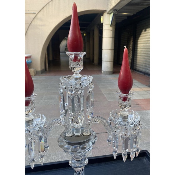 Image 1 of Vintage Baccarat crystal chandelier, 1970