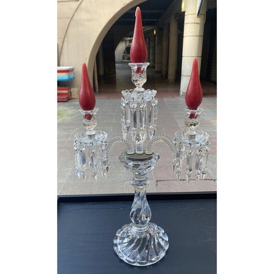 Image 1 of Vintage Baccarat crystal chandelier, 1970