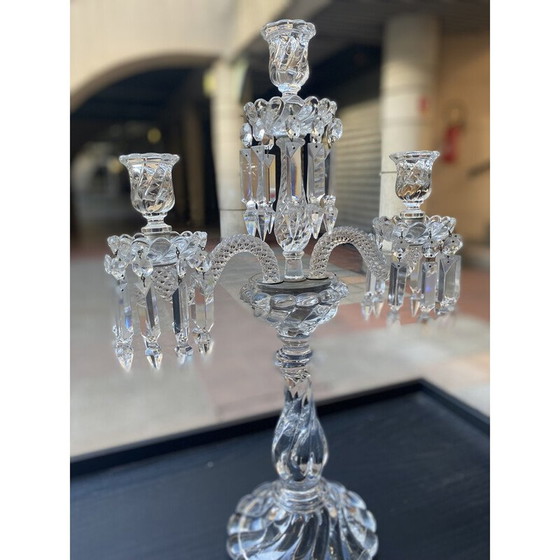 Image 1 of Vintage Baccarat crystal chandelier, 1970