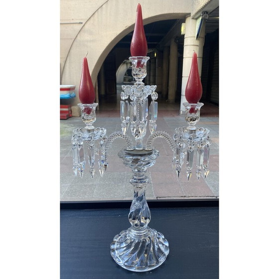 Image 1 of Vintage Baccarat crystal chandelier, 1970
