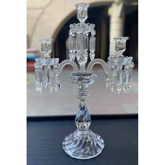 Image 1 of Vintage Baccarat crystal chandelier, 1970