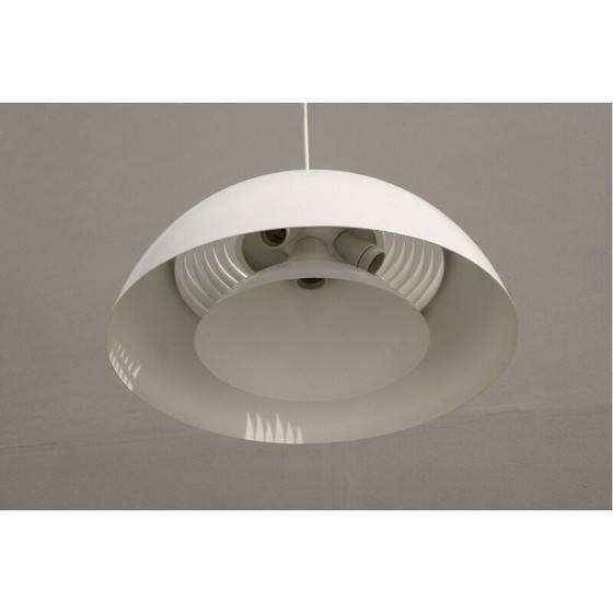 Image 1 of Vintage Aj Royal pendant lamp in aluminum and porcelain by Arne Jacobsen for Louis Poulsen, 1970s