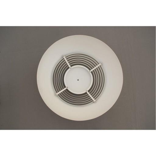 Vintage Aj Royal pendant lamp in aluminum and porcelain by Arne Jacobsen for Louis Poulsen, 1970s
