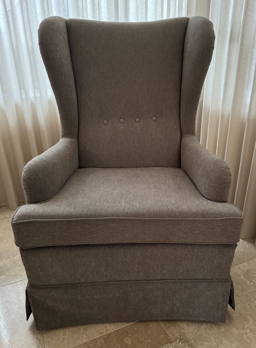 Comfortable Armchair From Bielefelder Werkstätten - Newly Upholstered