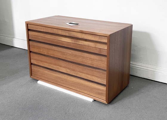 Image 1 of 1/2 Poul Cadovius Teak Drawer Element Container With 4 Drawers Royal System