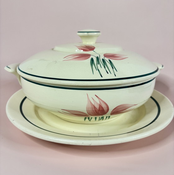 Image 1 of Soup Tureen In Givors Earthenware Flora Model