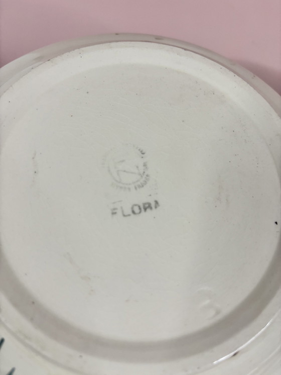 Image 1 of Soup Tureen In Givors Earthenware Flora Model