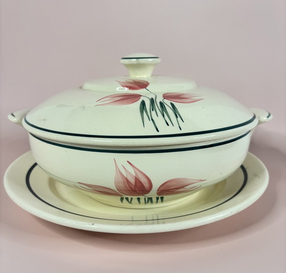 Image 1 of Soup Tureen In Givors Earthenware Flora Model