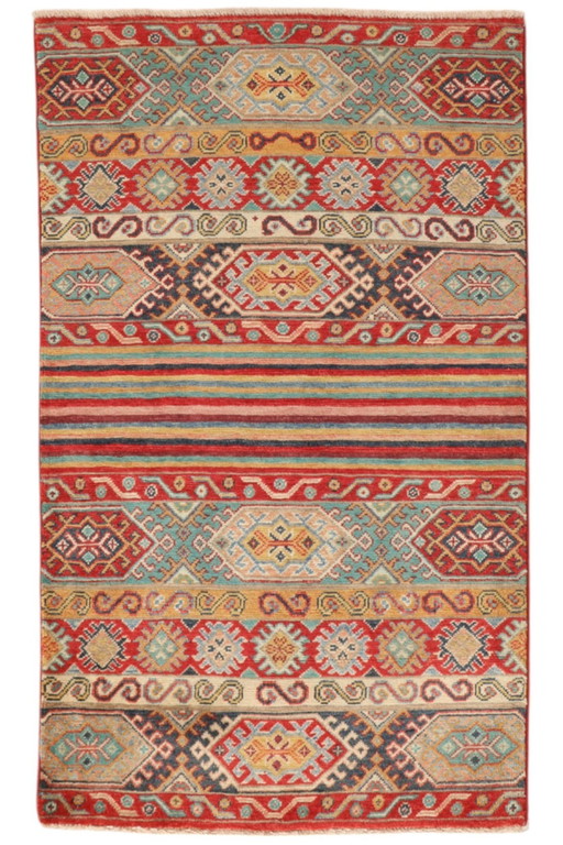 Ziegler Kazak Carpet 1.48 X 0.89 Hand-knotted No. 471