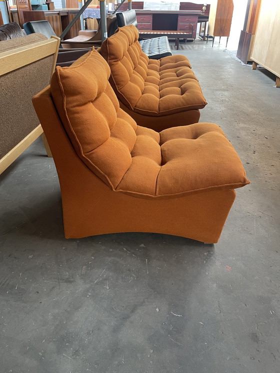 Image 1 of 1960’s Italian Mid-Century Modern lounge chairs 