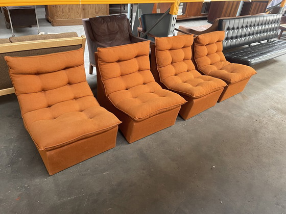 Image 1 of 1960’s Italian Mid-Century Modern lounge chairs 