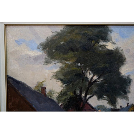 Image 1 of Dipinto moderno d'epoca di Gustav Berlin, Svezia 1967