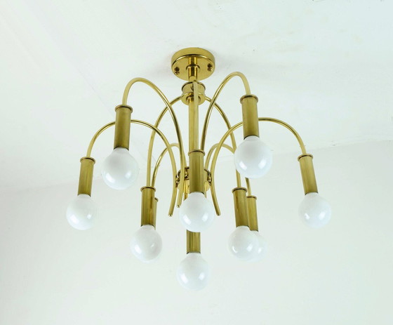 Image 1 of Schröder & Co. large Sputnik ceiling lamp