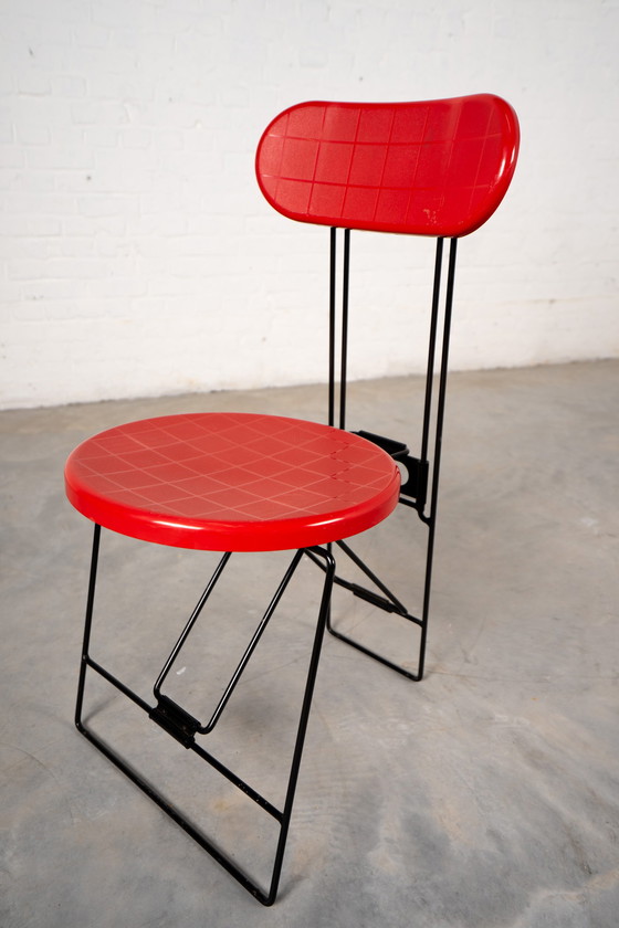 Image 1 of 6 'Cricket' folding chairs by Andries van Onck for Magis