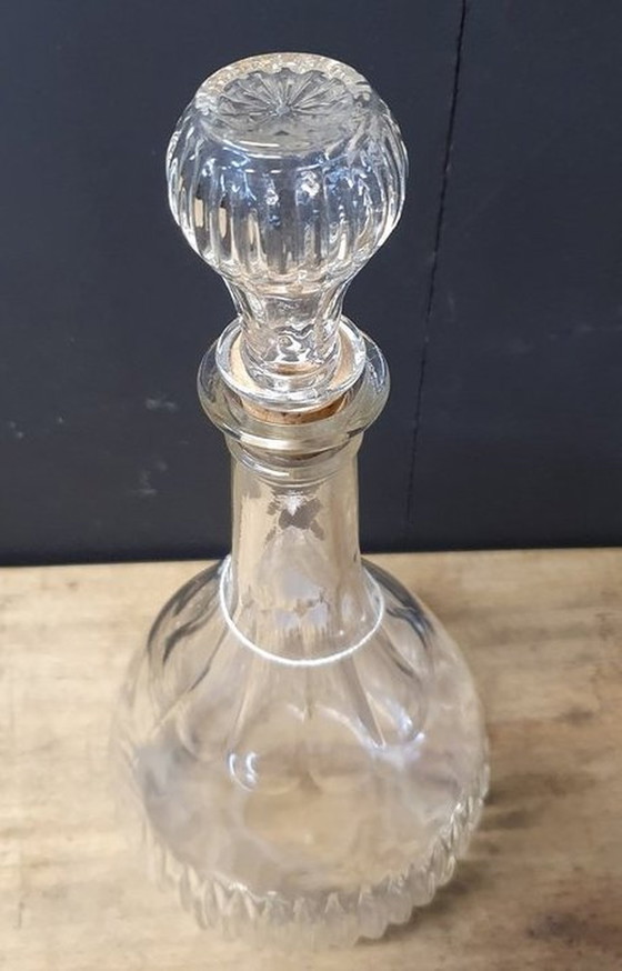 Image 1 of Caraffa per vino in vetro vintage 1310
