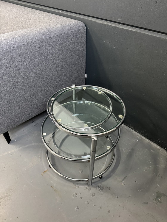 Image 1 of Leitmotiv Double Swivel Sidetable