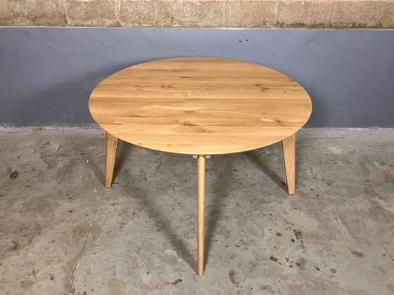 Image 1 of Van Der Drift Dining Table Round Oak