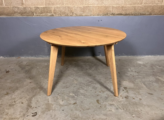 Image 1 of Van Der Drift Dining Table Round Oak