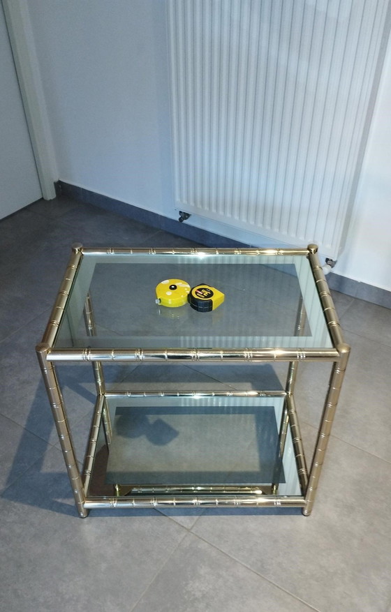 Image 1 of Maison Lancel - Side Table - Console - Sideboard - Sofa End - Two-tone