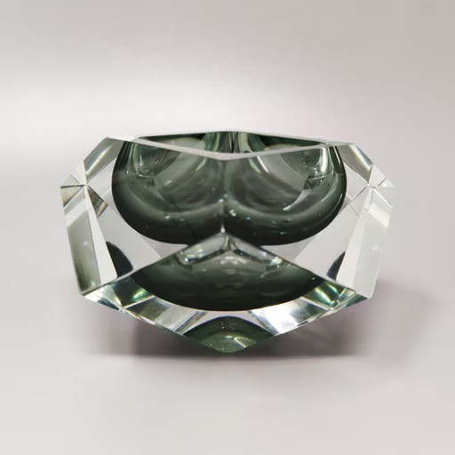 1960S Astonishing Grey Ashtray Or Or Catch-All By Flavio Poli For Seguso