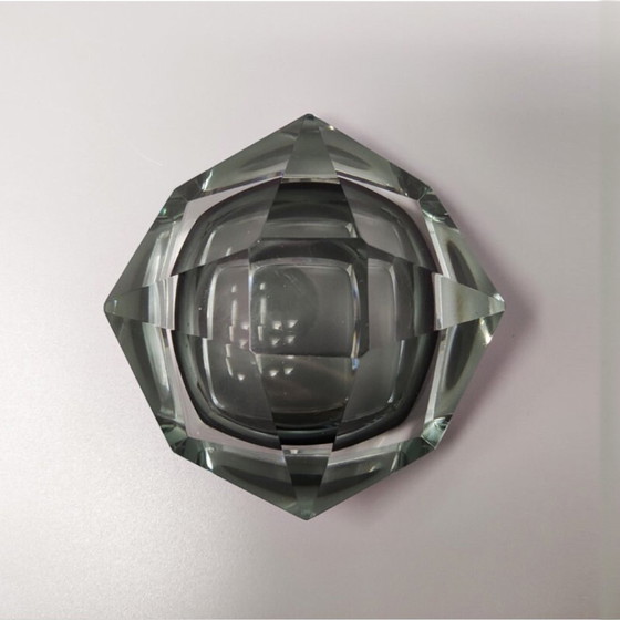 Image 1 of 1960S Astonishing Grey Ashtray Or Or Catch-All By Flavio Poli For Seguso