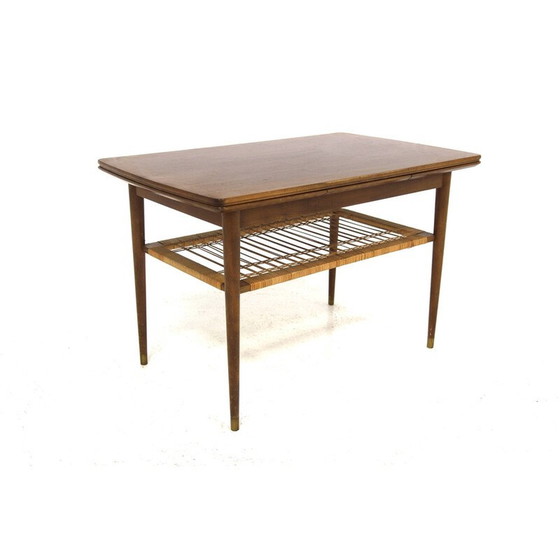 Image 1 of Vintage extendable mahogany coffee table, Sweden 1950