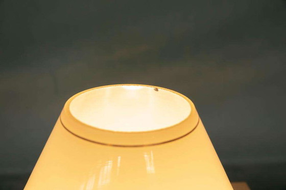 Image 1 of Lampada da tavolo in vetro vintage anni '70, era spaziale a forma di fungo