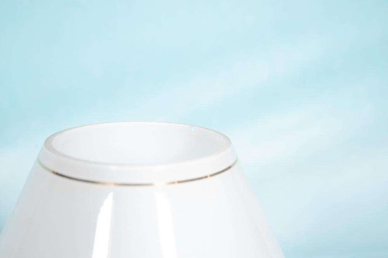 Image 1 of Lampada da tavolo in vetro vintage anni '70, era spaziale a forma di fungo