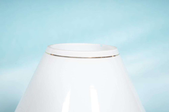 Image 1 of Lampada da tavolo in vetro vintage anni '70, era spaziale a forma di fungo