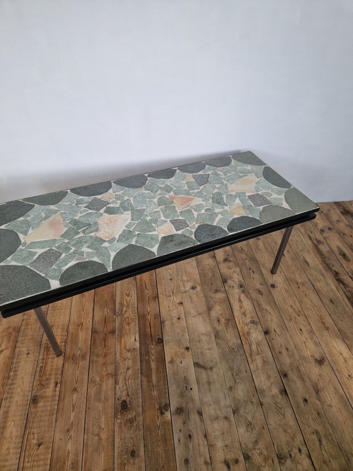 Table vintage en pierre naturelle