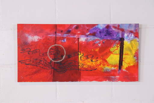 Sérigraphie sur panneau par Piotr Konkel W59