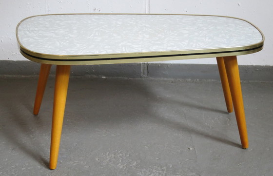 Image 1 of Table haricot Table d'appoint Table fleurie