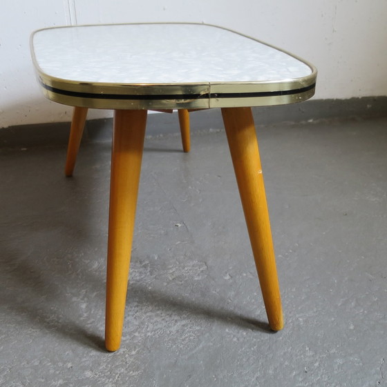 Image 1 of Table haricot Table d'appoint Table fleurie