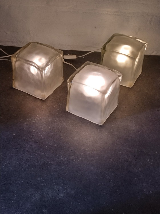 Image 1 of Ikea Ice Cube Lamps