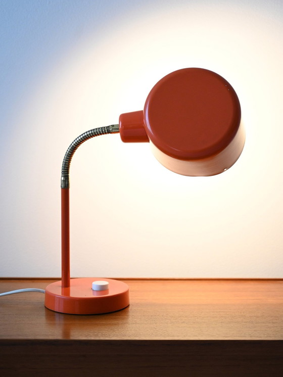 Image 1 of Lampada da scrivania arancione