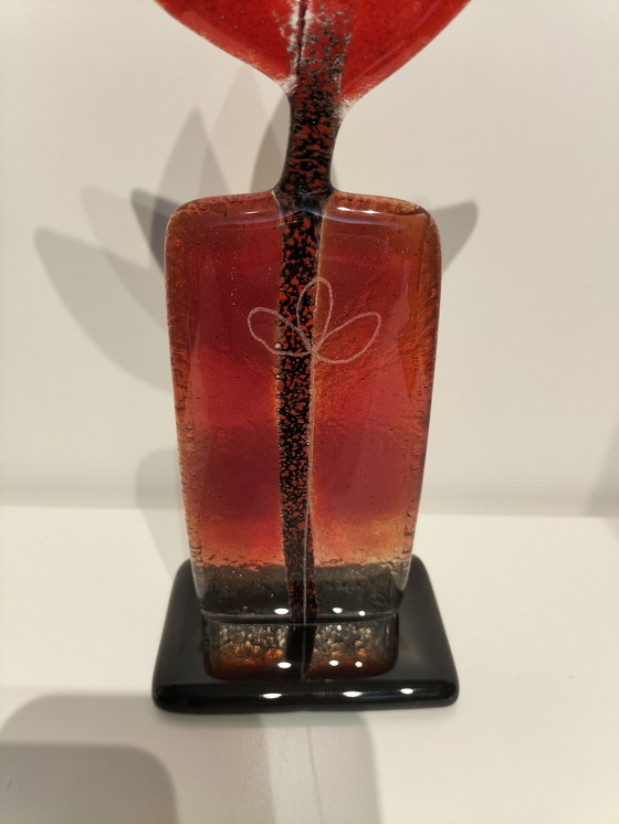 Image 1 of 2x Meadow Flower - Studio Maciej Habrat glass sculpture