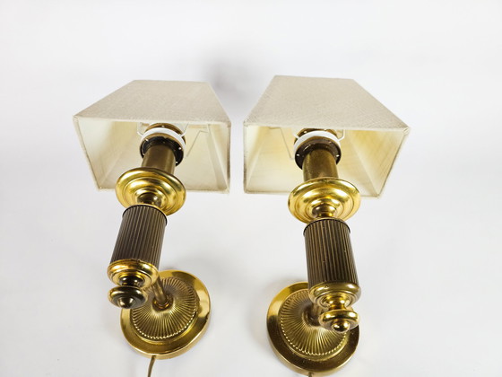 Image 1 of 2x Vintage wall lamps