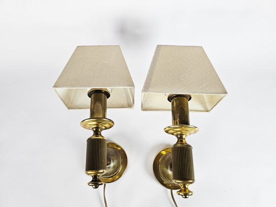 Image 1 of 2x Vintage wall lamps