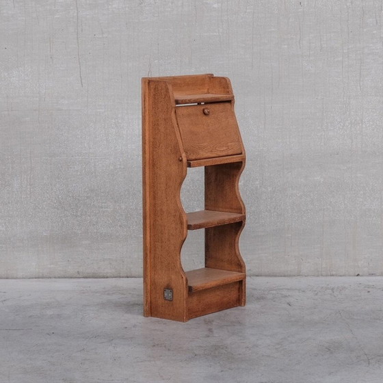 Image 1 of Vintage oak bookcase by Guillerme and Chambron, France 1960