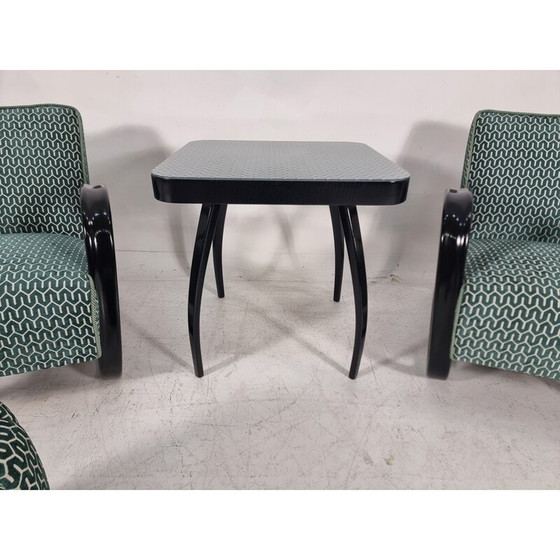 Image 1 of Set of 4 vintage armchairs H 269 by Jindřich Halabala for Up Zavody, Czechoslovakia 1940