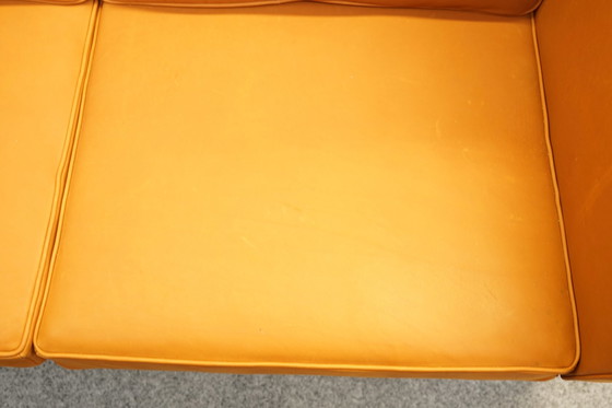 Image 1 of Vintage leather sofa by Børge Mogensen for Fredericia, 1960s