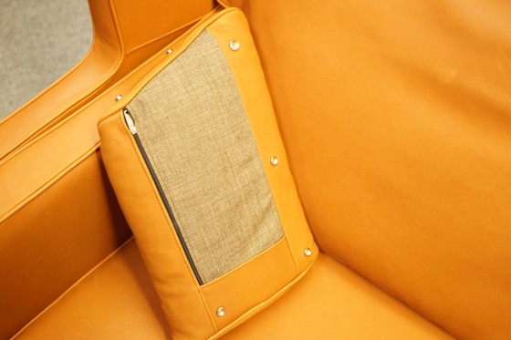 Image 1 of Canapé en cuir vintage de Børge Mogensen pour Fredericia, années 1960