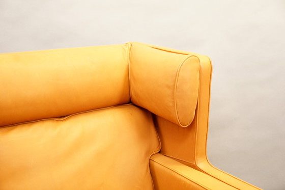 Image 1 of Canapé en cuir vintage de Børge Mogensen pour Fredericia, années 1960