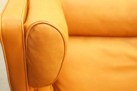 Image 1 of Vintage leather sofa by Børge Mogensen for Fredericia, 1960s