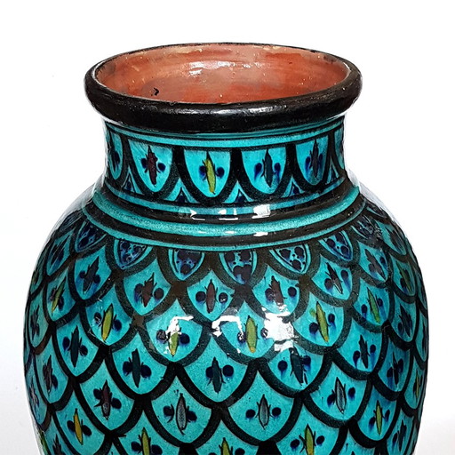 Large Pottery Vase by Poterie Serghini