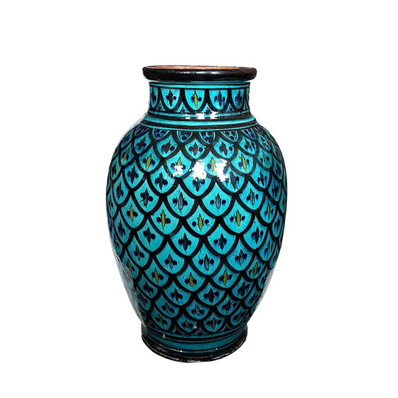 Image 1 of Large Pottery Vase by Poterie Serghini