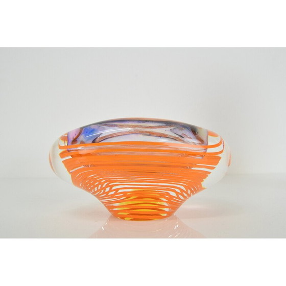 Image 1 of Conjunto de vidrio artístico vintage de Ivo Rozsypal, Checoslovaquia, década de 1970